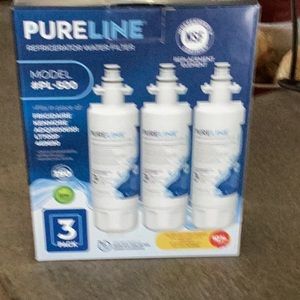 Purely e refrigerator water filter 3 pack
